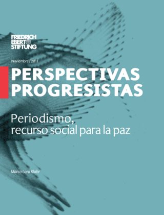 Periodismo, recurso social para la paz