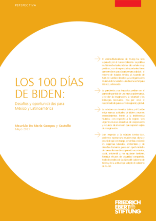 Los 100 días de Biden