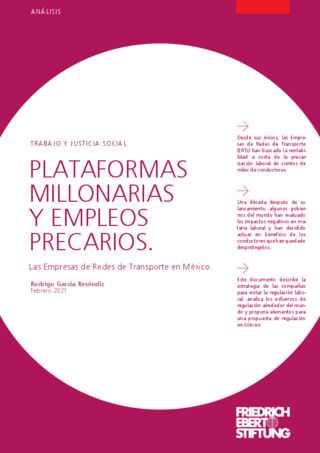 Plataformas millonarias y empleos precarios