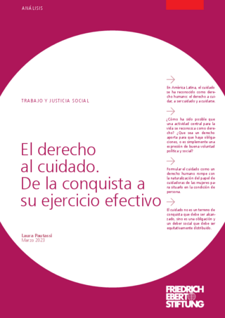 El derecho al cuidado