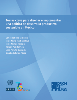 Temas clave para diseñar e implementar una política de desarrollo productivo sostenible en México