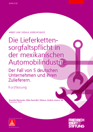 Die Lieferkettensorgfaltspflicht in der mexikanischen Automobilindustrie